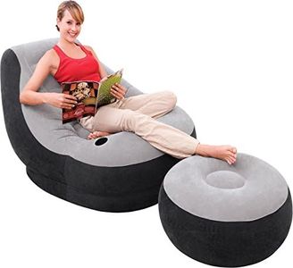Intex – Sillón hinchable y reposapies