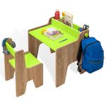 Alex Daisy Norway Kids Table and Chair Set for 3-12 Years (Green)