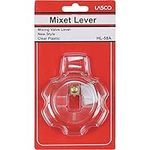 LASCO HL-58A Plastic Clear Lever Handle Fits Mixet Brand