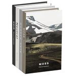 Luyseyha 4 Pcs Decorative Books for Home Decor, Fake Books for Living Room Decor Aesthetic, Faux Books Decoration for Coffee Table Books Set, Bookshelf, Bedroom. (Hollow Inside, No Paper Pages)