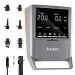 Electric Paddle Board Pump 20PSI, ACALEPH High Pressure Electric SUP Air Pump with 12V DC Car Connector, Auto Off/Inflation/Deflation Function for Inflatable Stand Up Paddle Board,Boat,Kayak,Tent