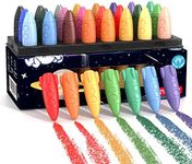 MASSRT 24 Colors Space Crayons for 