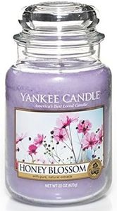 Yankee Candle Honey Blossom Large Jar Candle, Floral Scent