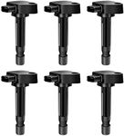 MAS Set of 6 Ignition Coils Pack Compatible with Honda Accord Odyssey DX Acura CL RL TL 3.0L 3.2L 3.5L V6 Replacement for C1221 UF242 GN10168 C-511 C1462 90919-02247