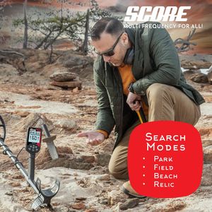 Nokta Triple Score PRO Metal Detector – High Sensitivity, Waterproof