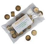 Gold Screw Caps for 1L PET Bottles and Coopers Plastic Beer Bottles - 24 Pack