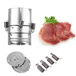 HZIYOU Ham Maker Meat Press Tool Stainless Steel Ham Maker Meat Press for Making Ham Meat Deli Meat Maker Homemade Lunch Meat