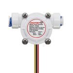 DIGITEN 1/4 Inch Quick Connect 0.3-10L/min Water Hall Effect Flow Sensor Meter