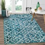 Wonnitar Moroccan Washable Area Rug