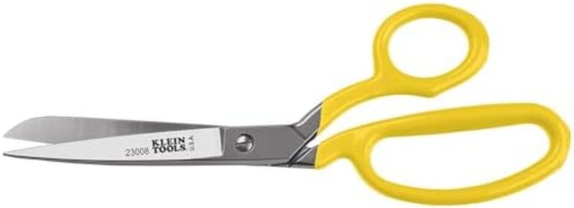 Klein Tools 23008 Premium Forged Heavy Duty Scissors, Made in USA, Multipurpose Durable Household Scissors, 8-Inch