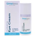Timeless Hydrating Hyaluronic Acid Eye Cream For Unisex 0.5 oz Cream