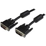 StarTech.com DVI Cable - 15 ft - Single Link - Male to Male Cable - 1920x1200 - DVI-D Cable - Computer Monitor Cable - DVI Cord - DVI to DVI Cable