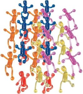 TUMBLING STICKY MEN (4DZ) - Toys - 48 Pieces