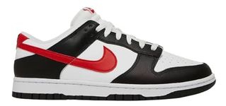 Nike Men's Basketball Shoe, Black/University Red-White, 47 EU