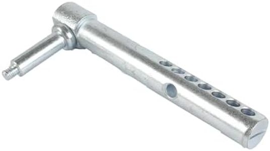 PEVAST AM131288 Mower Deck RH Gauge Wheel Arm Shaft Replacement Part Fit for John Deere Mower Lawn & Garden Tractors GX345 GX355 4010 4210 GT225 GT235 X465 X575