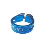 Platt Bike Seat Post Clamp Aluminium Alloy Seatpost Collar Fit for 25.4/27.2/30.8/31.6mm Bicycle seat Post