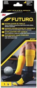 FUTURO Estabilizador de Tobillo - Ajustable (20.3 - 25.4 cm) - Ayuda a Estabilizar y Proporciona Soporte para Tobillos Débiles, Doloridos o Lesionados