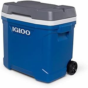 Igloo Latitude 28.4L (30QT) Roller Cooler Box 1480649 One Size Gray x Blue