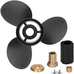 MiBarco 14 1/4 x 21 |48-832832A45 Upgrade Aluminum Outboard Boat Propeller for Mercury135-300HP Mercruiser Alpha Bravo ONE 14.25 diax 21 Pitch 15 Spline Tooth Interchangeable Hub Kits Included RH