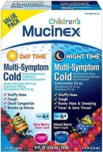 Mucinex Children's Multi-Symptom, Day/Night Liquid, Berry, 8oz