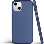 totallee Thin iPhone 13 Case, Thinnest Cover Ultra Slim Minimal - for Apple iPhone 13 (2021) (Navy Blue)