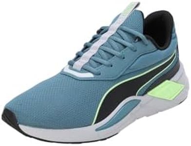 Puma Mens Lex Bold Blue-Speed Green Training Shoe - 9 UK (37682617)