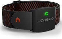 COOSPO HW9 Bluetooth 5.0 ANT+ Heart Rate Monitor Armband, Tracking HR Zones/Calories Burned, Optical HRM Sensor for Fitness Training/Cycling/Running,Compatible with Peloton,Zwift,DDP Yoga,Wahoo