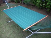 Canvas Hammock With Stands