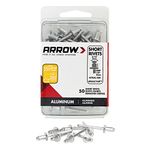 Arrow ARSA3/16IP Rivets, Silver, 1/8 Inch (3 mm)