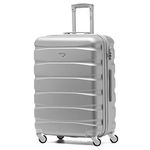 Flight Knight Lightweight 4 Wheel ABS Hard Case Medium Suitcase Approved for Over 100 Airlines Including easyJet, British Airways, Ryanair, Jet2, Emirates & Many More - Check-in Medium Size 25"