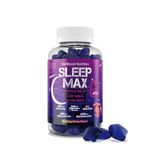 Sleep Max 5 HTP, Co Q10, L-Taurine, Magnesium, Chamomile Extract, Mont Cherry Extract and Vitamin B6 with Soothing Cherry Flavour Gummies