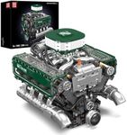 Mould King 10182 V8 Engine Building