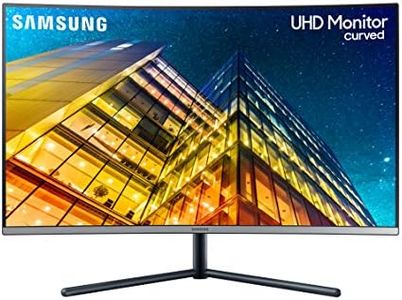Samsung LU32R590CWPXXU 32" Curved 4K Monitor - Ultra HD 3840 x 2160, 1500R, HDMI, Displayport