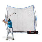 Rukket Haack Golf Net | Practice Driving Indoor and Outdoor | Golfing at Home Swing Training Aids | by SEC Coach Chris Haack | Choose from 10x7 Hitting Net, 7x7 Hitting Net, or Protection Side Nets