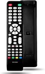 Remote Control Replacement Conpatible with Sanyo LCD TV with Netflix, Vudu and YouTube Shortcut Button