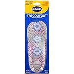 Dr. Schollâ€™s Tri-Comfort Insoles. Comfort for Heel, Arch and Ball of Foot, with Targeted Cushioning and Arch Support (for Women's 6-10, also available for Men's 8-12)