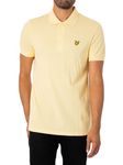 Lyle and Scott Mens Plain Polo Shirt - Cotton - XL