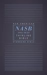 NASB, Thinline Bible, Paperback, Red Letter, 1995 Text, Comfort Print