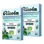 Ricola Bracing Glacier Peppermint Pack of 2 Pouch, 2 X 45 G, 90 Gm