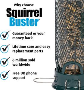 Jacobi Jayne Squirrel Buster Mini Bird Feeder – Squirrel-Proof