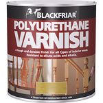 Blackfriar BKFPCMV250 Polyurethane Varnish P101, 250 ml, Clear Matt