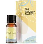 The Premium Nature Patchouli Essential Oil for Diffuser & Aromatherapy | 100% Natural | Patchouli Oil for Skin, Body, Perfume & Candle Making | Earthy & Spicy Scent, 10 mL