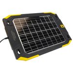 AA 13W Solar Battery Charger, Black and Yellow