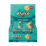 Bounce Protein Salted Caramel Balls, Filled With A Nut Butter Centre, 12 x 35g Individual Protein Balls