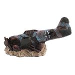 Aquarium Ornament Fish Tank Aircraft Wreck Decoration Mini Simulation Resin Airplane Wreckage Decor Fish Tank Underwater Landscape Ornament