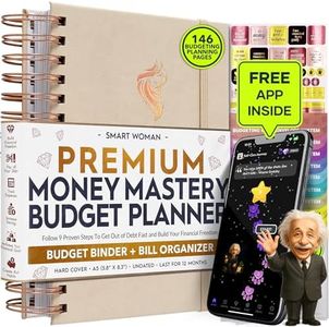 Budget Planner and Monthly Bill Organizer + Cash Envelope Buget Sytem | Finance Planner, Bill Payment Tracker & Money Saving with Productivity App | Money Mindset for Attracting Financial Abundance