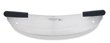 Crestware KN210 Double Rocker Pizza Cutter, 14", Silver