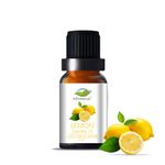 Farm Blends Lemon Essential Oil | 10ml | Vitamin C Rich, Nourishes Hair & Skin, Anti-Acne, Pimple, Oil Control, Fresh Lemon Scent | Farm To Home | Oil 100% Pure, Natural, Undiluted | Citrus limon