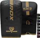 RDX Bag Gloves for Heavy Punching Training, Maya Hide Leather KARA Punch Mitts for Sparring, Boxing, MMA, Muay Thai, Kickboxing, Focus Pads and Double End Speed Ball Workout