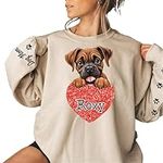 LOVELYPOD Personalized Dog Mom Glit
